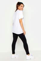 Thumbnail for your product : boohoo Maternity Over The Bump Legging