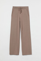 Thumbnail for your product : H&M Knitted cashmere-mix trousers