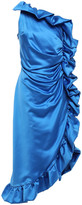 Thumbnail for your product : Ainea One-shoulder Asymmetric Duchesse-satin Dress