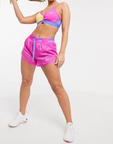 Thumbnail for your product : Nike Running shorts with belt detail in pink