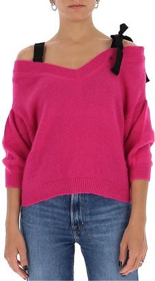 RED Valentino Ribbon-Detailed Sweater - ShopStyle