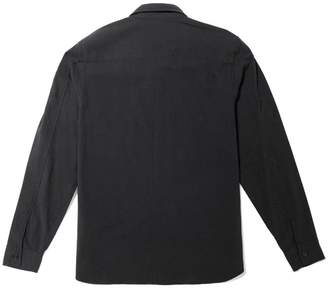 DSTLD Mens Zip Shirt in Black