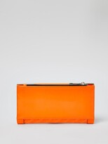 Thumbnail for your product : River Island Embossed Metal Corner Purse - Orange