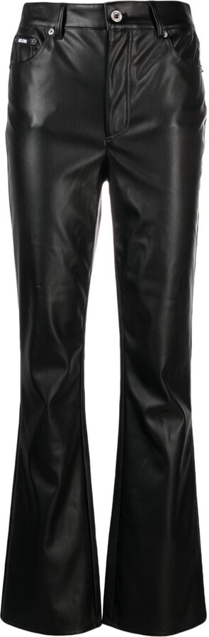 H&M+ Faux Leather Leggings