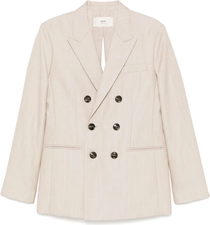 AMI Paris Double-Breasted Blazer