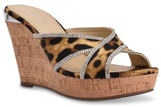 guess daystar wedge sandal