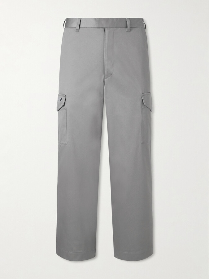 WTAPS Straight-Leg Cotton-Blend Twill Trousers