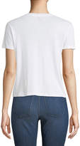 Thumbnail for your product : Alice + Olivia AO.LA by Cicely Crewneck Short-Sleeve Classic Tee
