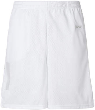 Off-White Basic Shorts With Logo