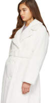 Thumbnail for your product : Stand Studio White Long Faustine Coat