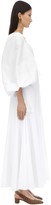 Thumbnail for your product : KHAITE Long Joanna Cotton Twill Dress