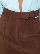 Thumbnail for your product : ALEKSANDRE AKHALKATSISHVILI High-Waisted Flared Trousers