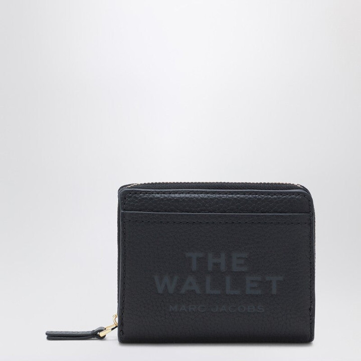 Marc Jacobs Mini Black Full-Grain Leather Wallet