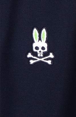 Psycho Bunny Neon Bunny Cotton Polo