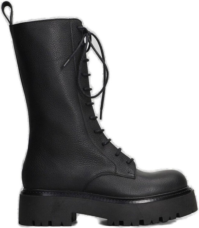 Gisel Moire Bochum Combat Boots