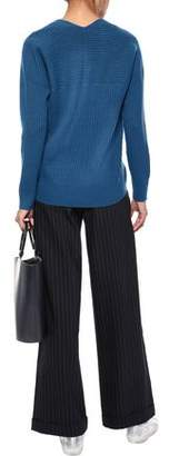Vince Ribbed Wool And Cashmere-blend Sweater