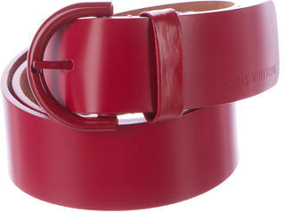 Louis Vuitton Matte Leather Belt