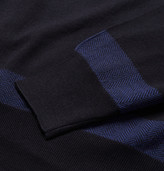 Thumbnail for your product : Brioni Merino Wool Long Sleeved Polo Shirt