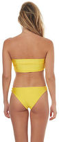Thumbnail for your product : Reverse New Women's Canary Island Bandeau Bikini Polyester Yellow
