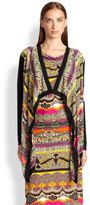 Thumbnail for your product : Etro Silk-Front Wool Cardigan