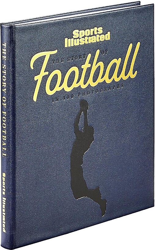 Graphic Image Sports Illustrated: The Story of Football Leather Bound Book