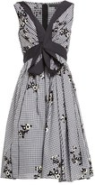Thumbnail for your product : Marc Jacobs Women's Floral Gingham Gathered V-Neck Dress
