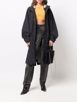 Thumbnail for your product : A-Cold-Wall* System logo-print parka coat