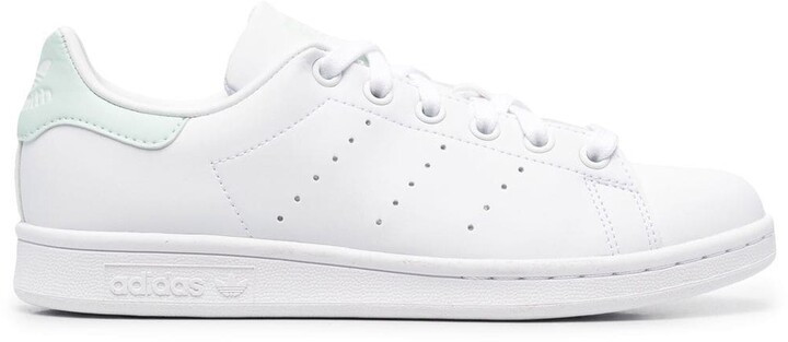 Adidas White Leather Shoes | ShopStyle