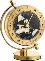 Thumbnail for your product : Seiko Gold Tone Globe Clock