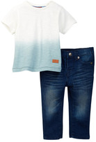 Thumbnail for your product : 7 For All Mankind Tee & Pant 2-Piece Set (Baby Boys)