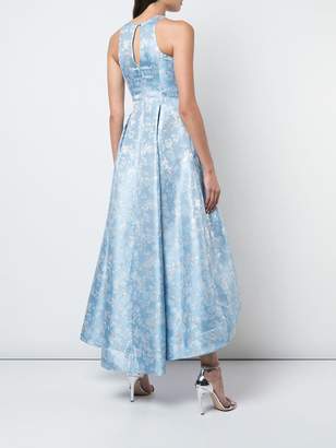 Aidan Mattox floral print full skirt dress