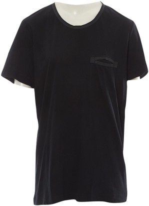 Bottega Veneta Black Cotton T-shirts