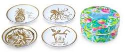 Lilly Pulitzer Four-Piece Ceramic Coasters Set