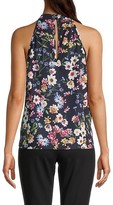 Thumbnail for your product : Parker Floral-Print Ruffled Halter Top