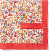 Thumbnail for your product : Paul Smith Printed Cotton Pocket Square