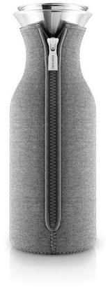 Eva Solo 33 oz. Fridge Carafe with Woven Neoprene Cover in Light Grey