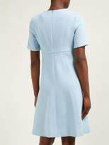 Thumbnail for your product : Goat Brigitte Wool-crepe Dress - Womens - Light Blue