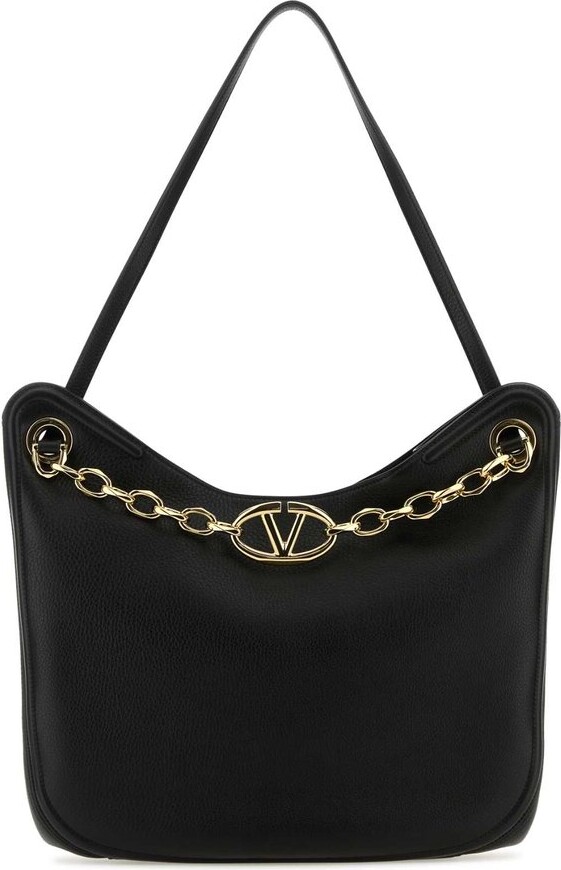Valentino VLogo Signature Chained Shoulder Bag