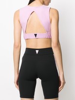 Thumbnail for your product : NO KA 'OI Open Back High Neck Sports Bra