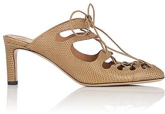 The Row Women's Caged Lizard Mules