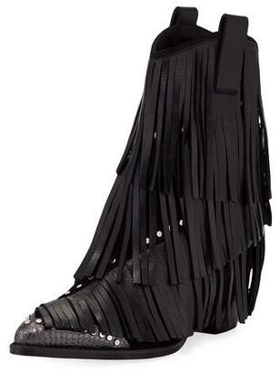 Zadig & Voltaire Carla Plus Fringed Western Boots
