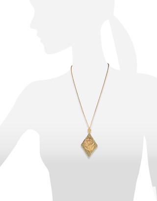 Azhar Rosa Silver and Zircon Pendant Necklace