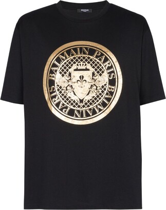 Balmain Coin Logo T-Shirt