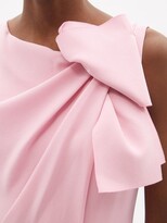 Thumbnail for your product : Roksanda Brigitte Bow-shoulder Crepe Midi Dress
