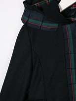 Thumbnail for your product : Lapin House Hooded Ribbon Trim Coat