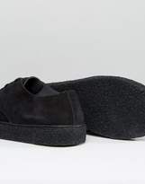 Thumbnail for your product : ASOS Lace Up Derby Shoes In Black Suede
