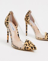 steve madden clear pumps