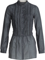 Thumbnail for your product : Etro Embroidered Cotton-Silk Tunic