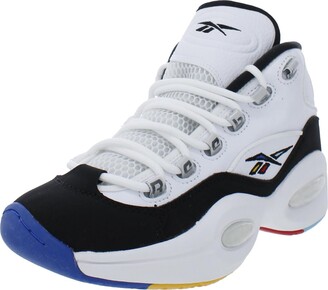 RARE🔥 Reebok ZigTech Basketball Sneakers Sz 11.5 Men's White Gray Zig  Zag Sole