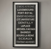 Thumbnail for your product : Restoration Hardware Vintage Bus Scroll Opera & St. Michel Notre Dame